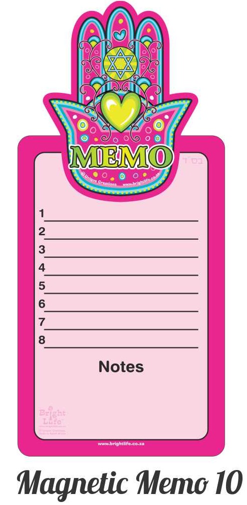 MAGNETIC MEMO 10 - Click Image to Close