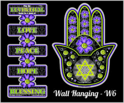YAD WALL HANGING - W6